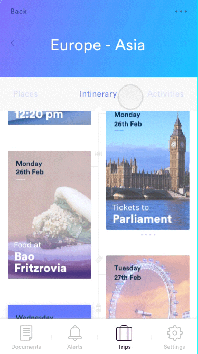 open card and 360 view